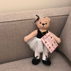 BALLET 🩰 Teddy RARE Tedwina pose-able ballerina